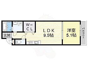 大阪府大阪市住吉区杉本２丁目32番7号（賃貸アパート1LDK・2階・33.26㎡） その2