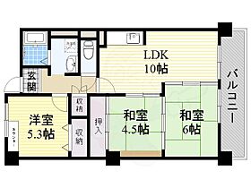 大阪府大阪市東住吉区矢田６丁目（賃貸マンション3LDK・1階・62.05㎡） その2