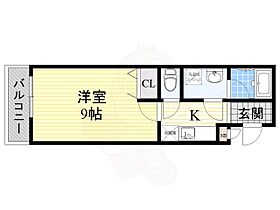 大阪府大阪市東住吉区矢田１丁目（賃貸アパート1K・1階・27.26㎡） その2