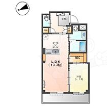 レヴォントゥレット1  ｜ 大阪府堺市北区金岡町（賃貸マンション1LDK・1階・47.85㎡） その2