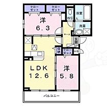 アコテドゥ・パーク2  ｜ 大阪府堺市北区新金岡町５丁6番128号（賃貸アパート2LDK・1階・58.59㎡） その2