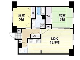 ベルマージュ堺壱番館  ｜ 大阪府堺市堺区田出井町（賃貸マンション2LDK・38階・65.35㎡） その2