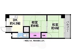 間取図画像 2DK