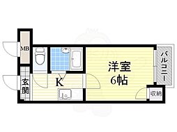 パークライフ住吉 4階/-