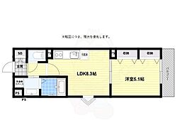 近鉄南大阪線 河内松原駅 徒歩13分 2階/-