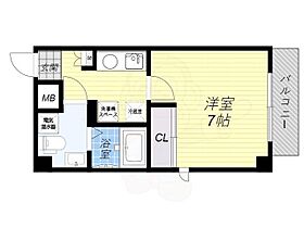 ラ・フォーレ東野田  ｜ 大阪府大阪市都島区東野田町４丁目（賃貸マンション1K・6階・24.36㎡） その2