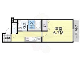 大阪府大阪市鶴見区今津南２丁目（賃貸アパート1K・1階・27.00㎡） その2