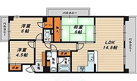 パードレ関目  ｜ 大阪府大阪市城東区関目１丁目（賃貸マンション3LDK・8階・76.33㎡） その2