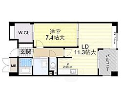 JR片町線(学研都市線) 鴫野駅 徒歩3分 4階/-