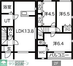 間取図画像 3LDK