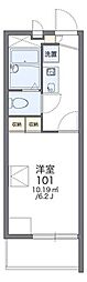 レオパレス山崎85 1Kの間取図画像