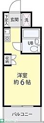 NTC大宮 ワンルームの間取図画像