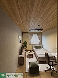 コスモ・アルカディア2 203 2階1Kのリビング/ダイニング