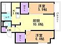 S-RESIDENCE西町5階10.1万円