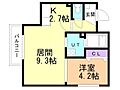 ソレイユ発寒南4階5.5万円