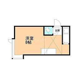 間取図画像 ワンルーム