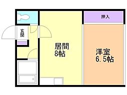 間取図画像 1DK