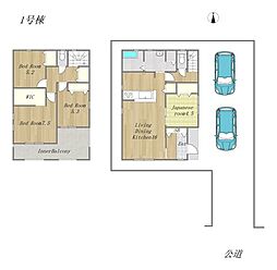 新築戸建　倉敷市浜ノ茶屋　万寿小学校・東中学校エリア