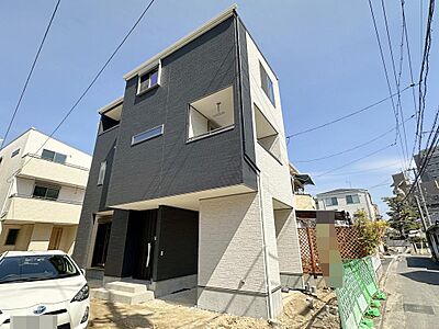 外観：2024年3月完成☆3SLDKの新築住宅が分譲開始♪お気軽にお問い合わせください！