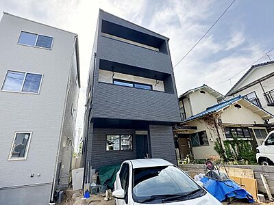 外観：2024年3月完成☆4LDKの新築住宅が分譲開始♪お気軽にお問い合わせください！