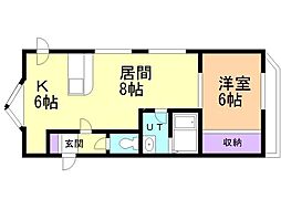フォーシス本通17（旧ベルヴィコート本通17） 4階/401