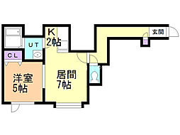 グランエステート菊水元町 2階/205