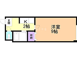 ベルファーレ白石 2階/201
