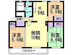 テレパレス北郷白石駅前2 4階