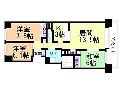 クリーンリバー菊水元町 5階/503