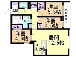 札幌市営東西線 東札幌駅 徒歩8分 1階/-