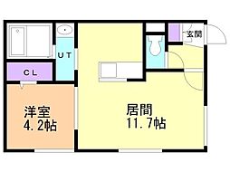 Pine hills豊平1条(豊平1-6MS) 1階/102
