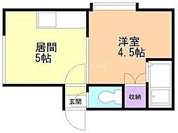 BARRY栄通7丁目1 1LDKの間取図画像