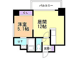 SEIRA南郷7 1LDKの間取図画像