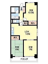 プレミール石川 201 ｜ 和歌山県和歌山市西釘貫丁２丁目（賃貸マンション3LDK・2階・70.20㎡） その2