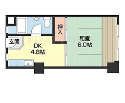 和歌山県和歌山市十三番丁（賃貸マンション1DK・9階・30.33㎡） その2