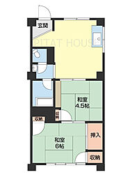 冨永マンション 2階/-