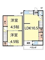 和歌山県和歌山市今福５丁目（賃貸アパート2LDK・1階・43.00㎡） その2