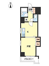 パリ・シャトー本町 1101 ｜ 和歌山県和歌山市屋形町１丁目（賃貸マンション1DK・11階・30.31㎡） その2