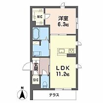 フォンテーヌ西紺屋 102 ｜ 和歌山県和歌山市西紺屋町１丁目（賃貸マンション1LDK・1階・46.10㎡） その2