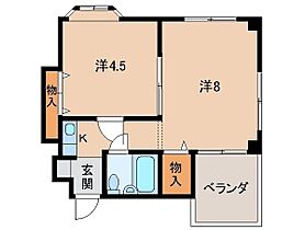 ロイヤルコーポ琴の浦 3J ｜ 和歌山県和歌山市毛見（賃貸マンション2K・3階・29.75㎡） その2