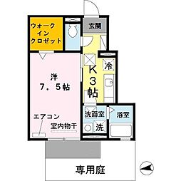 プレジデント セキエイ 1階