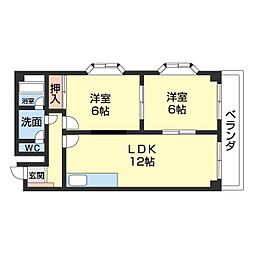 サンライト関戸 2階