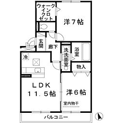 ファミリーメイト矢田 B棟 1階