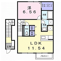 サンリットI (和歌山市福島) 2階