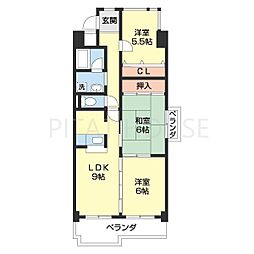 間取図画像 3LDK