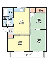 セジュール木ノ本 2階