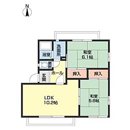 ガーデンハイツ西浜 1階