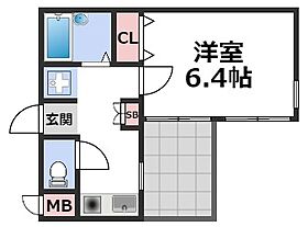 Mプラザ長堀弐番館  ｜ 大阪府大阪市中央区島之内2丁目8-5（賃貸マンション1K・7階・21.80㎡） その2