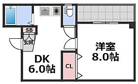 スカイハイツITO  ｜ 大阪府大阪市生野区巽南1丁目（賃貸マンション1DK・2階・30.00㎡） その2