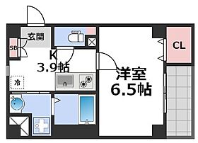 LONDO-BELL  ｜ 大阪府大阪市東成区大今里南1丁目22-4（賃貸マンション1K・1階・27.40㎡） その2